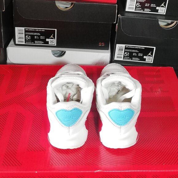 NIKE AIR MAX 90S KIDS US SIZE 7C " CUSTOMIZED" GREAT CONDITION "USED ITEM" - Picture 6 of 9